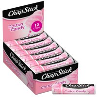 Crema Hidratante Para Labios Chapstick Cotton Candy, Paquete De 12