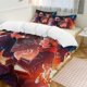 thumbnail image 2 of Jujutsu Kaisen Bedding Set Duvet Cover Comfortable and Lightweight Cartoon Bedding 3 Piece Bed Set, 2 of 5