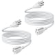 thumbnail image 1 of Cable de extensión de alimentación TNP universal (paquete de 2), 6 pies, blanco, 1 of 6