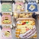 thumbnail image 1 of Paddy Dog Duvet Cover Cartoon Student Dormitories Bedding Set with 2 Pillow Case Duvet Cover Gift Children Teens Bed Room Decor Bed Sheets, 1 of 5
