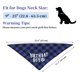 thumbnail image 2 of Ofertas Únicas Pañuelo de Cumpleaños de Navidad para Perros Pañuelo Lindo de Cumpleaños-Niño para Perros Pequeños Medianos Grandes Pañuelos para Perros para Atuendo de Fiesta de Cumpleaños Grande Azul, 2 of 7
