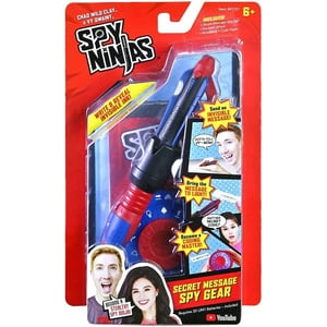 Mensaje Secreto De Spy Gear Spy Ninjas, Rosa, Con Bolígrafo Y Decodificador