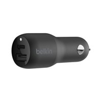 Cargador De Auto Belkin Dual 37W Usb-C + Cable Usb-C Belkin