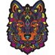 thumbnail image 1 of Rompecabezas Jigsaw TCG Toys Lobo 300 piezas dibujado a mano, 1 of 6