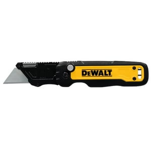 Cuchillo Cartonero Plegable De Hojas Fija Dewalt Dwht10991 Negro