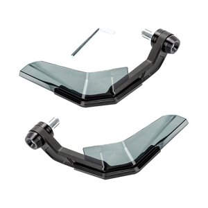 Ioensy - Protector De Mano Para Motocicleta, Protector De Mano Para Piezas De Manillar De 7/8 ""Y 22Mm, Negro