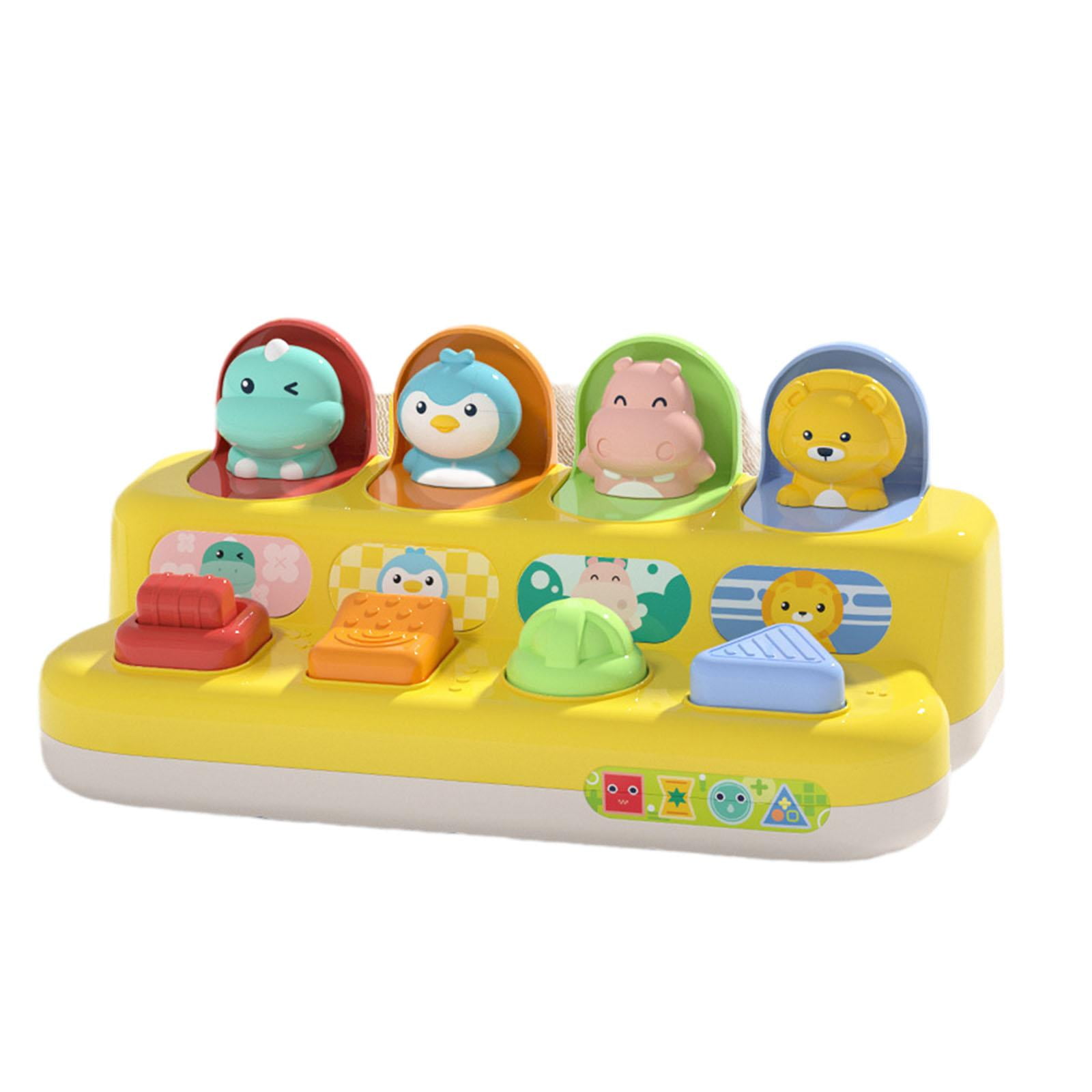 Magideal - Juguete Para Bebés Ocultar Y Mirar Habilidades Motoras Finas Juguete Regalo De Cumpleaños Diversión Manos En Juguete Educativo Juguete Montessori Para