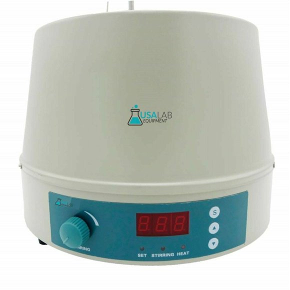 Manta calefactora USA LAB 1L 450 °C 1400 RPM 110 V