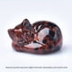 thumbnail image 1 of 1pc Sleeping Cat Crystal Carving - Healing Stone for Home Decor and Gift, 1 of 5