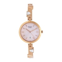 Reloj Titan Nr2606Wm04 Analógico Para Mujer Con Esfera Rosa