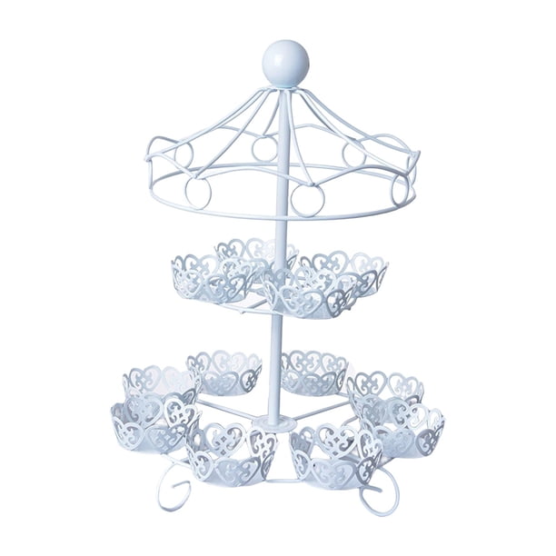 Soporte Para Cupcakes, Plato Para Repostería, Soporte Para Tartas Para Decoración De Aniversario De Boda