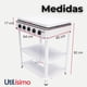 thumbnail image 3 of Cocina Encimera a Gas Licuado 5 Platos con Mesa Cocinilla Blanco, 3 of 8