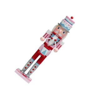 Bothyi - Soldado Cascanueces De Navidad Altura 38Cm Para Decoración De Fiestas Escena Diseño Estante Tambor