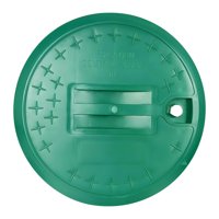 Magideal - Tapa De La Caja De Válvulas, Tapa De La Caja De Válvulas De Aspersor, Redonda, De Instalación Rápida, Accesorios De Protección, Repuesto Para Jardín Y 10 Pulgadas