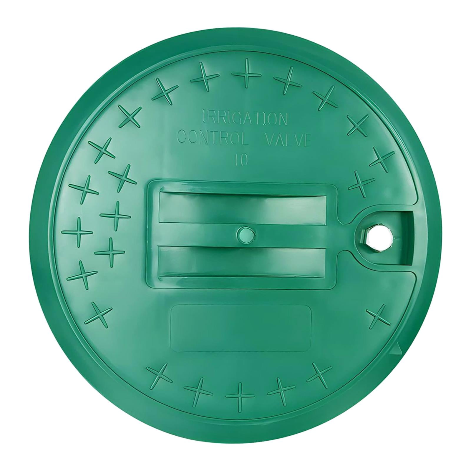 Magideal - Tapa De La Caja De Válvulas, Tapa De La Caja De Válvulas De Aspersor, Redonda, De Instalación Rápida, Accesorios De Protección, Repuesto Para Jardín Y 10 Pulgadas