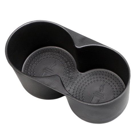 Magideal - Ev Car Center Console Cup Insert, Cup Limiter, Extraíble Estable Fácil De Instalar, Soporte De Bebidas De Silicona Inserto De Portavasos De Agua Para