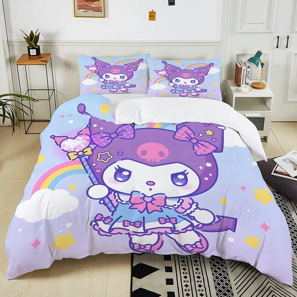 Universal Bedding Sets Cute Comforter Cover Bed Cover Duvet Cover Pillow Case 2-3 Pieces Sets Kids Adult Size