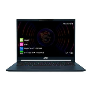 Notebook Gamer Msi Stealth Studio Intel I7 16Gb 1Tb Ssd Rtx4060 14' Fhd Win11