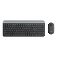 Logitech - Kit Gamer Teclado Y Mouse Mk470 Grafito