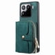 thumbnail image 4 of Funda Tipo Cartera con Correa Cruzada para Xiaomi 15 Pro Protección Contra Golpes Verde, 4 of 4