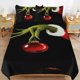 thumbnail image 2 of Comforter Set Queen Size Christmas Grinch Wallpaper Set with 2 Pillowcases for All SeasonsBedding Set 3pcs for Kids Boys Girls Bedroom Decor Bed Sheets, 2 of 5