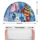 thumbnail image 2 of Robocar Poli Gorro de Natación de Licra, Gorro de Baño de Tela Cómoda, Gorro Elástico Antideslizante para Hombres, Mujeres y Niños, 2 of 6
