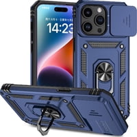 Estuche Gangxun Para Iphone 15 Pro Max, Soporte Giratorio 360°, Estilo Mecánico Y Magnético