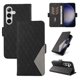 thumbnail image 5 of Funda Cartera para Samsung Galaxy S25 con Tarjetero Soporte y Correa Negro, 5 of 6