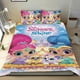thumbnail image 1 of Shimmer y Shine Conjunto de sábanas temático, trío de piezas, cómodo y amigable con la piel, diseño único, regalo de decoración para el hogar para familiares, amigos y fans,140cm *210cm, 1 of 6