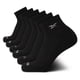 thumbnail image 1 of Pack de 6 calcetines Quarter Reebok para hombre, tallas 6-12.5, color negro moderno, 1 of 7