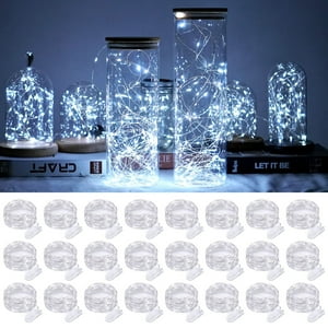 Guirnalda De Luces Smilingtown, 24 X 20 Led, 2,2 M, Funciona Con Pilas