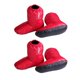 thumbnail image 4 of 2 Pares De Pantuflas Suaves De Plumón De Pato, Botines Cálidos De Invierno Para Tienda, Funda Para Zapatos, Rojo M, 4 of 5