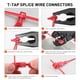 thumbnail image 2 of Kit de conectores tipo pala en forma de T para terminales de cable Nilight, 120 unidades, 2 of 8