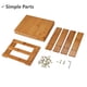 thumbnail image 4 of Taburete Bamboo Bench Selected Taburete De Madera De 10 Cm, 4 of 7