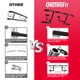 thumbnail image 4 of Barra de Dominadas ONETWOFIT Resistente de 200 kg con Multi-Agarraderas, 4 of 7