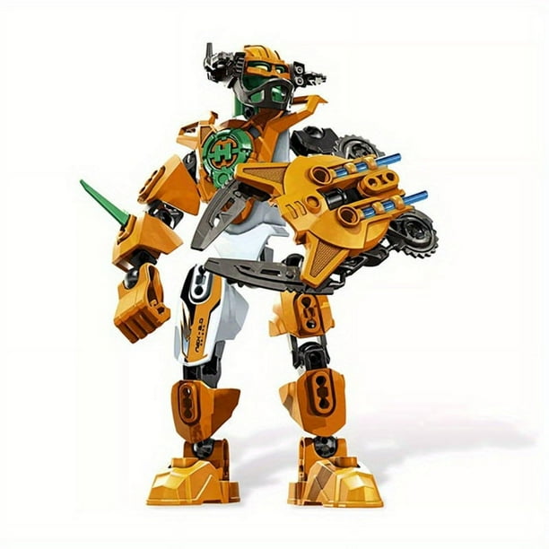 DIY Super Warrior Assembly Block Toys, Hero Factory Robot Warrior Model Toy, Can Be Combined