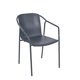thumbnail image 1 of Silla con apoyabrazos Rod - Grafito, 1 of 4