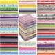 thumbnail image 1 of Tela de algodón Moukeren, cuadrados de 25 × 25 cm para manualidades, pack de 100, 1 of 3