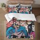 thumbnail image 1 of Scott Pilgrim Takes Off Soft 3D Printed Duvet Cover Bedding Set with Comforter Cover 3 Piece Set, 1 of 3