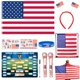 thumbnail image 1 of Set para fanáticos del fútbol NEOVISTA 2026 World Cup con kit country de 10 piezas, 1 of 9