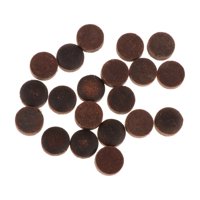 Magideal - Puntas Para Tacos De Billar, Reparación De Puntas De Palo De Billar, Piezas De Repuesto Portátiles Ligeras, Reemplazo De Juegos De Interior, Puntas De 20 Piezas