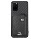thumbnail image 1 of Funda Billetera Tejida para Samsung Galaxy S20 Plus con Soporte y Tarjetero Negro, 1 of 4