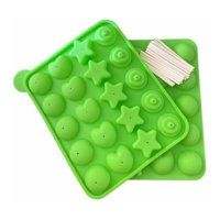 Genérico - Molde De Silicona Cakepop Molde Silicona Cake Pops 20 Palito