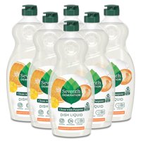 Jabón Líquido Para Platos Seventh Generation Clementine 560 Ml X6