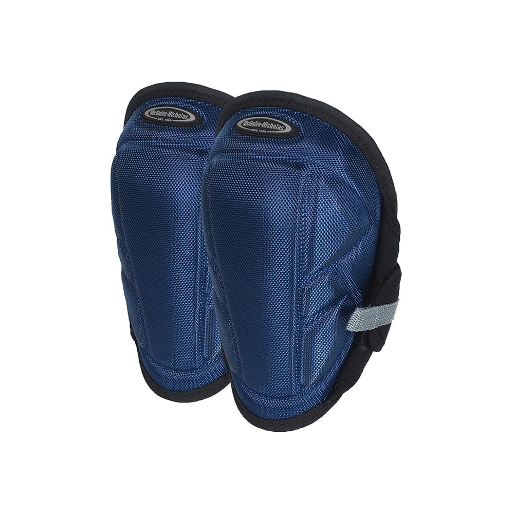 Rodilleras Mcguire-nicholas Gel Lite Pro Para Pisos, Color Azul Marino Y Negro