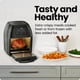thumbnail image 3 of Asador digital multifuncional Air Fryer Chefman de 10 litros, color negro, 3 of 8