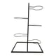 thumbnail image 5 of Almacenamiento Vertical de Pelotas, Estante de Almacenamiento de Baloncesto, Soporte de Baloncesto, Estante de Baloncesto de 5 Niveles para Niños de V Negro, 5 of 5