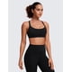 thumbnail image 2 of Sostén CRZ YOGA Deportivo Sin Aros con Tirantes Cruzados y Relleno Negro Mediano, 2 of 7