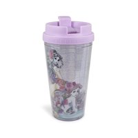 Vaso Disney Princesses De Doble Pared, 470 Ml, Oficial Disney