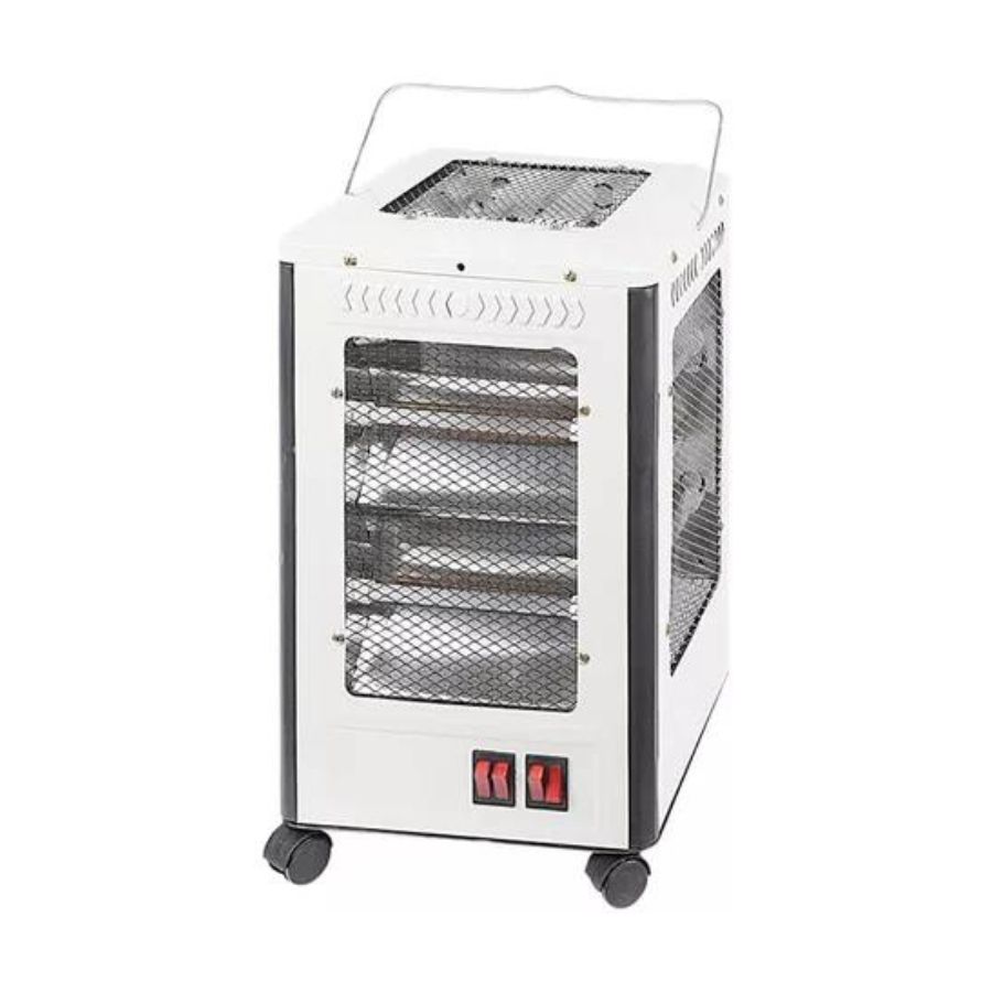 Click Ventas - Calefactor Cuarzo Eléctrico 5 Lados 2000W Portátil Hogar